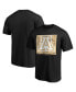 Фото #2 товара Men's Black Arizona Wildcats OHT Military-Inspired Appreciation Eagle T-shirt