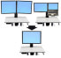 Фото #3 товара Ergotron WorkFit Convert-to-Single HD Kit from Dual or LCD & Laptop - 12.7 kg - 76.2 cm (30") - 75 x 75 mm - 400 x 200 mm