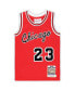 Фото #3 товара Preschool Michael Jordan Red Chicago Bulls Hardwood Classics 1984/85 Authentic Swingman Jersey