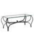 3-Piece Tempered Glass Coffee Table Set