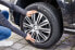 Фото #3 товара Michelin Alice Hub Caps 40.6 cm / 16 Inch Universal Wheel Trim Set of 4 for Cars ABS Plastic Black / Silver, Silver / Black