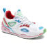Фото #2 товара Puma Trc Blaze Neon Lace Up Mens White Sneakers Casual Shoes 38678301