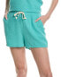 Sol Angeles Crepe Flounce Short Women's Green M