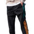 Штаны Ли Нинг AYKQ825-3 Широкие спортивные брюки с принтом и завязкой, цвет - Новый стандартный черный,