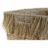 Фото #2 товара Набор корзин DKD Home Decor Коричневый Разноцветный Natural Fringe 40 x 30 x 26 см