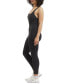 Women's Strappy-Back Sleeveless 7/8 Bodysuit