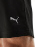 Puma Training woven 7 inch shorts in black