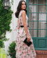 Women's Tiered Ruffled A-Line Gown