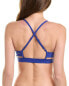 Фото #2 товара Ivl Collective Cross Back Bra Women's Blue 4