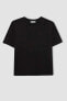 Kadın T-shirt M9595az/bk81 Black