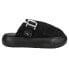 Фото #1 товара Puma Suede Mayu Mule Platform Womens Black Casual Sandals 38673001