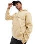 Фото #1 товара The North Face – Essential – Oversize-Kapuzenpullover aus Fleece in Stein, exklusiv bei ASOS