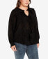 Фото #9 товара Plus Size Blake Bell Sleeve Top