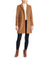 ფოტო #1 პროდუქტის Petite Notched-Collar Walker Coat