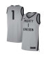 Фото #2 товара Men's #1 Gray, Black Oregon Ducks Limited Basketball Jersey