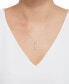 Diamond "Mom" Pendant Necklace (1/10 ct. t.w.) in Sterling Silver