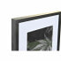 Фото #3 товара Фото рамка DKD Home Decor 33 x 2 x 45 cm Стеклянный Чёрный Белый/Черный Деревянный MDF (6 Предметы)
