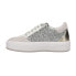 Фото #3 товара Vintage Havana Ream Glitter Metallic Slip On Womens White Sneakers Casual Shoes