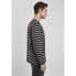 ფოტო #4 პროდუქტის URBAN CLASSICS Long Sleeve T-shirt Regular Stripe (grandes Tailles)