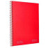 Фото #1 товара NAVIGATOR A4 spiral notebook hardcover 80h 80gr horizontal with red margin