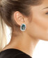 Фото #3 товара Abalone Sculpted Stud Earrings