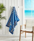 Oki Striped Cotton Beach Towel
