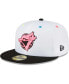 Фото #3 товара Men's White Toronto Blue Jays Neon Eye 59FIFTY Fitted Hat
