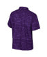 ფოტო #2 პროდუქტის Men's Purple Kansas State Wildcats Ozark Button-Up Shirt