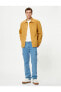 Фото #2 товара Куртка-рубашка классического кроя с карманами на пуговицах Koton Gömlek Ceket