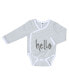 Фото #2 товара Baby Boys or Baby Girls Bodysuit, Pants, and Hat