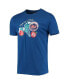 Фото #3 товара Men's Royal New York Mets City Cluster T-shirt