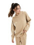 Фото #1 товара 4th & Reckless knitted lounge hoodie in beige