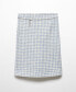 ფოტო #6 პროდუქტის Women's Tweed Midi Skirt