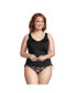 Фото #1 товара Plus Size Long Adjustable V-neck Underwire Tankini Swimsuit Top