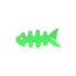 Zwijacz organizer kabla słuchawek w kształcie ryby zielony