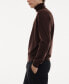 Фото #6 товара Men's 100% Merino Wool Turtleneck Sweater