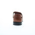 Фото #4 товара La Milano A14040 Mens Brown Leather Slip On Loafers & Slip Ons Casual Shoes 8