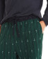 Men's Classic-Fit Plaid Fleece Pajama Pants