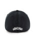 Фото #2 товара Men's Black Brooklyn Nets Classic Franchise Flex Hat