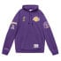 Mitchell & Ness Los Angeles Champ City Pullover Hoodie Mens Size S Casual Outer