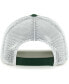 Фото #3 товара Big Boys and Girls Green, White Green Bay Packers Scramble Adjustable Trucker Hat