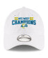ფოტო #3 პროდუქტის Men's White Los Angeles Rams 2021 NFC West Division Champions 9TWENTY Adjustable Hat