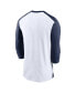 Фото #2 товара Men's White, Navy Boston Red Sox Rewind 3/4-Sleeve T-shirt