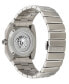 ფოტო #3 პროდუქტის Men's Swiss Gray Titanium Bracelet Watch 44mm