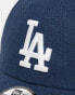 Фото #4 товара New Era 9forty LA Dodgers linen cap in navy