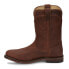 Фото #3 товара Justin Boots Braswell 10 Inch Round Toe Cowboy Mens Brown Casual Boots RP3740