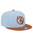 Фото #2 товара Men's Light Blue/Brown Boston Celtics 2-Tone Color Pack 9Fifty Snapback Hat