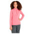 Толстовка Protest Fabrizoy Half Zip Fleece Confet Pink, 140 cm - фото #2