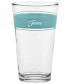 Coastal Blues Frame 16-Ounce Tapered Cooler Glass Set of 4