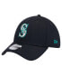 ფოტო #1 პროდუქტის Men's Navy Seattle Mariners Active Pivot 39Thirty Flex Hat